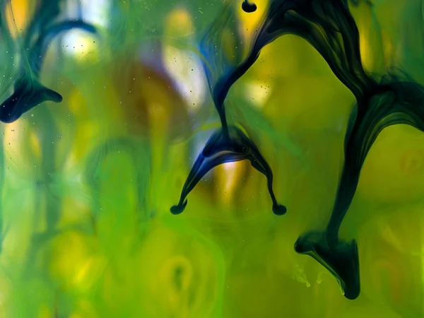 Абстрактный цвет бальной ватер прозрачный — стоковое фото