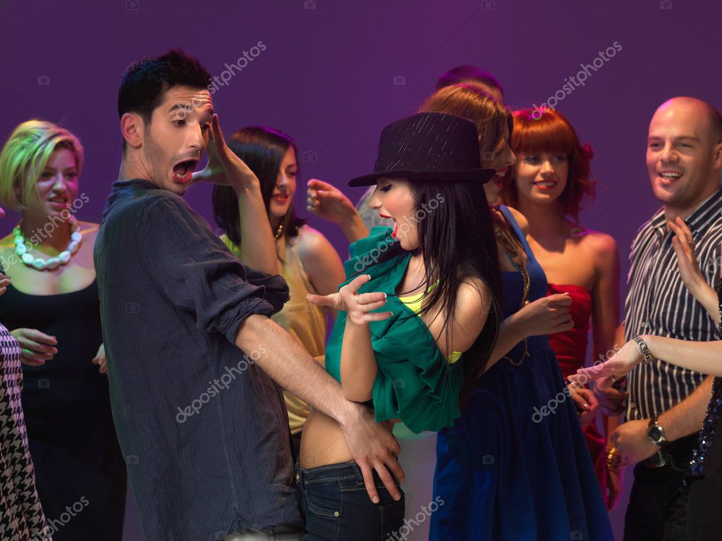 flirter en boite