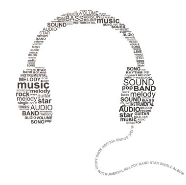 Typography headphones
