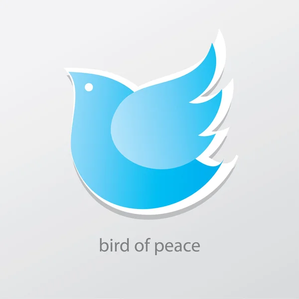 Friedensvogel — Stockvektor