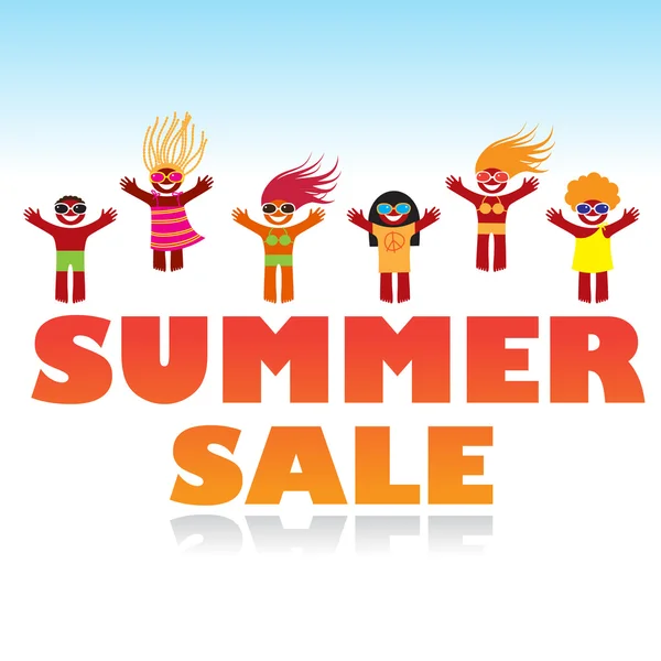 Summer-sale — Stockový vektor