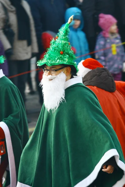 Abertura de rua tradicional de Natal em Helsinque — Fotografia de Stock