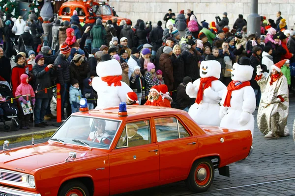 Apertura de Christmas Street en Helsinki — Foto de Stock