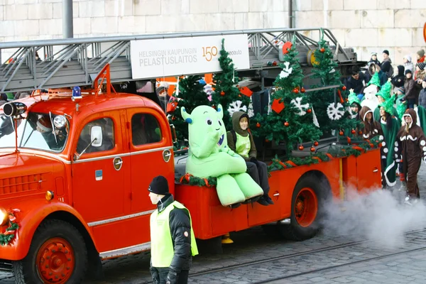 Открытие Рождественской улицы — стоковое фото