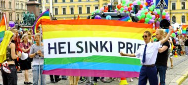 Helsinki gurur Eşcinsel geçit