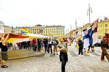 Helsinki gurur Eşcinsel geçit