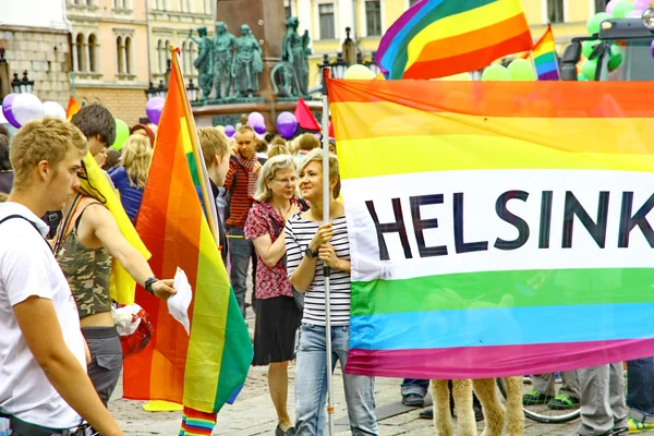 stock image Helsinki Pride gay parade