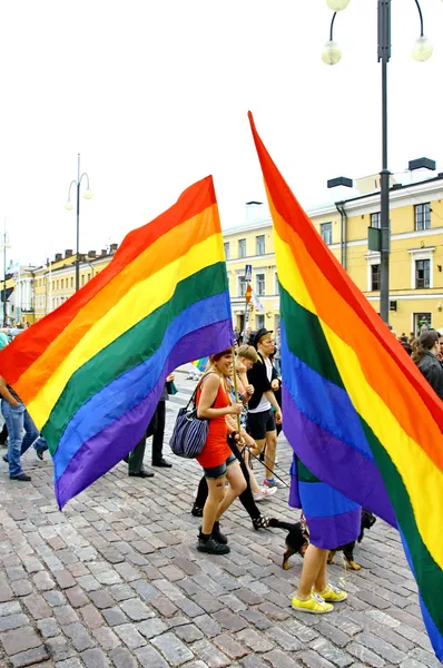 stock image Helsinki Pride gay parade