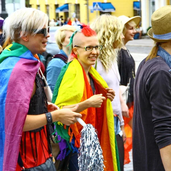 Helsinki Pride Schwulenparade — Stockfoto