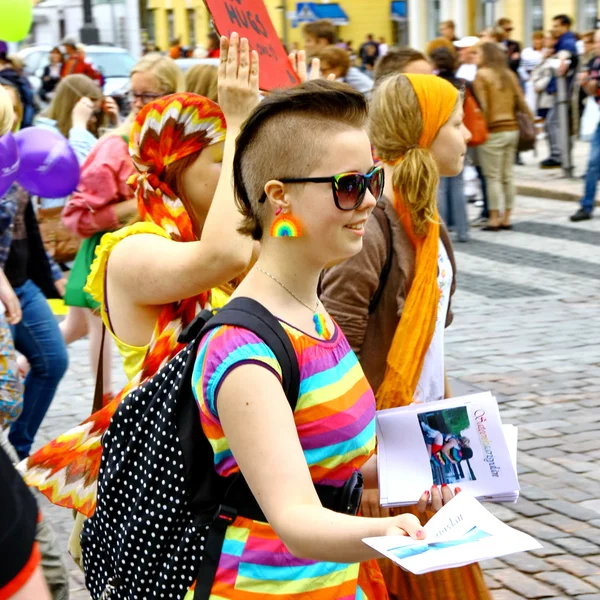 stock image Helsinki Pride gay parade