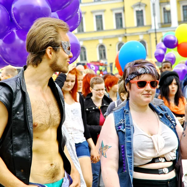 Desfile gay Orgullo de Helsinki —  Fotos de Stock