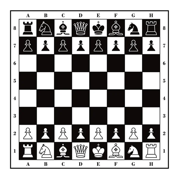 Conjunto de figuras de xadrez Ilustrações De Stock Royalty-Free
