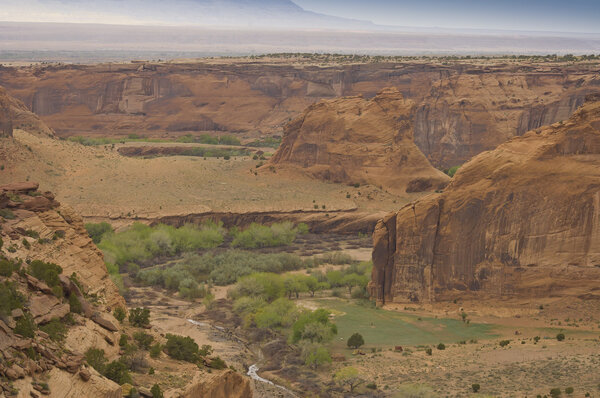 Navajo farmland