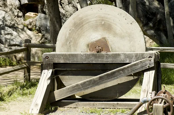 Antique millstone — Stock Photo, Image