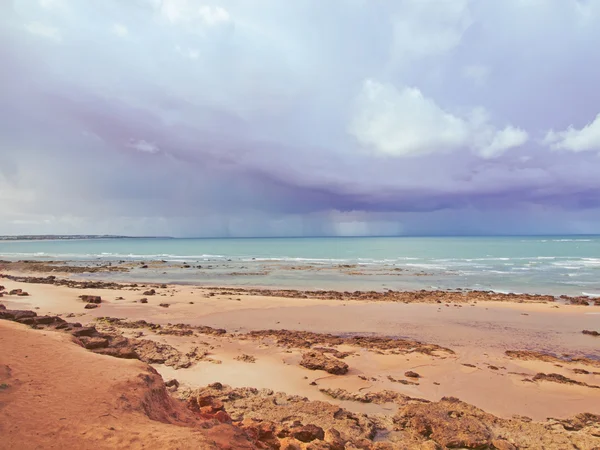 Aandalusia、スペインの海岸線の嵐, — ストック写真