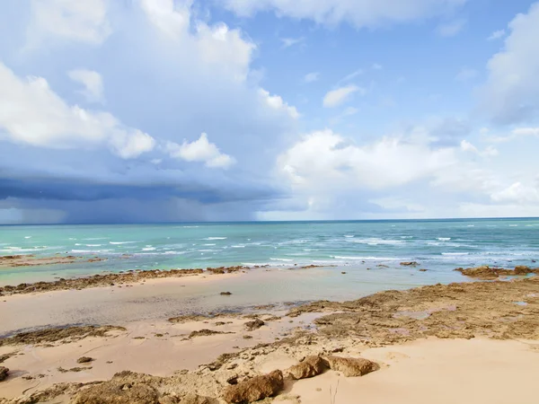 Aandalusia、スペインの海岸線の嵐, — ストック写真