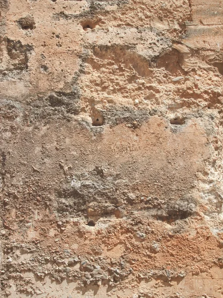 Textures of wall in Alcazaba ( Alhambra), Spain — Stock Photo, Image