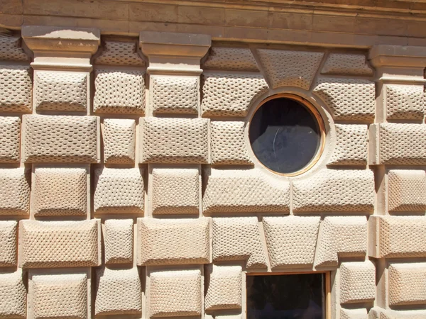 Здание в старинном дворце Альгамбра, Гранада, Sp. — стоковое фото