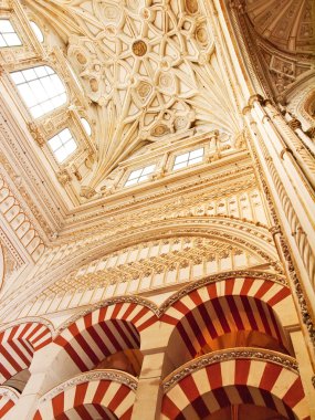 Cordoba, Spain. Mezquita - The Great Mosque (currently Catholic clipart