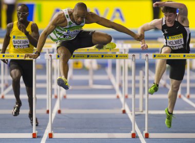 Aviva Indoor UK Trials and Championships 2012 clipart