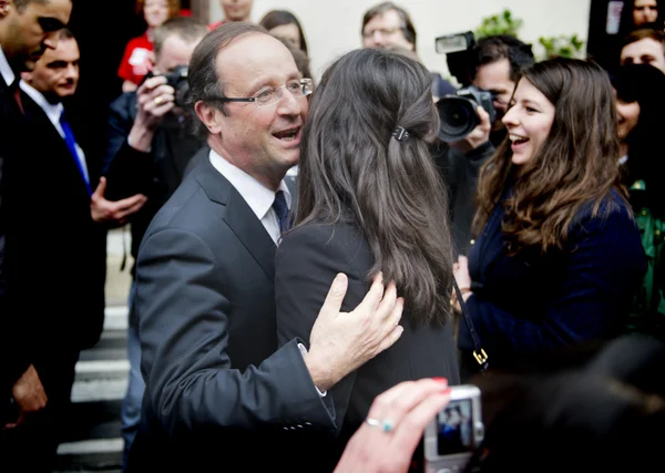 François Hollande 로열티 프리 스톡 이미지