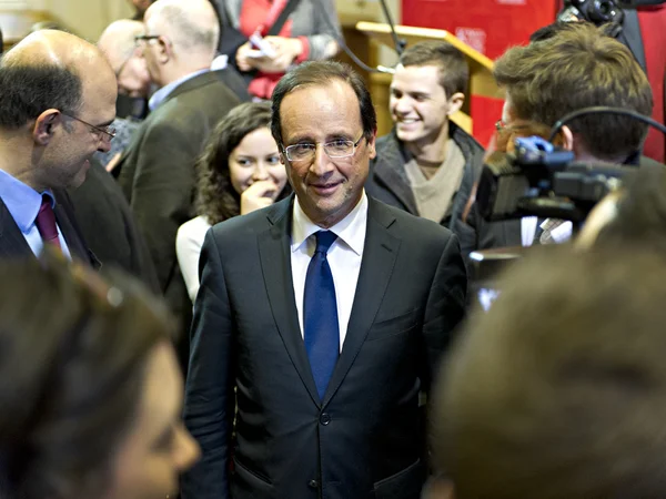 François Hollande 로열티 프리 스톡 사진