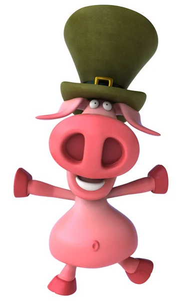 Happy Pig 3d illustration — Stock Photo, Image
