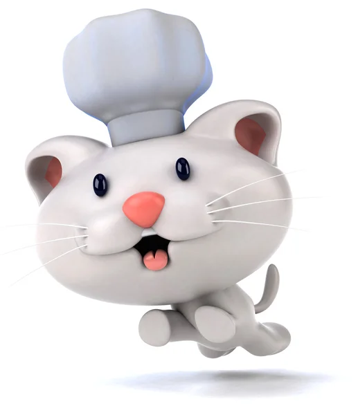 Kot kucharz — Zdjęcie stockowe