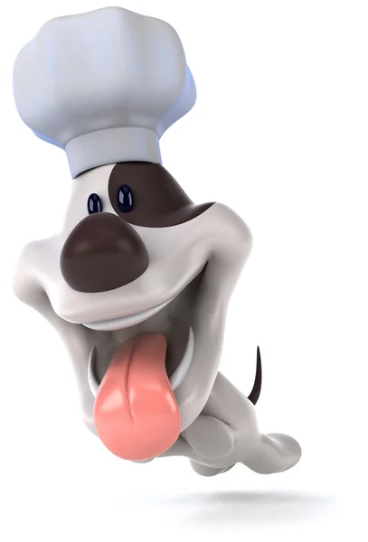 Fun dog chef — Stock Photo, Image