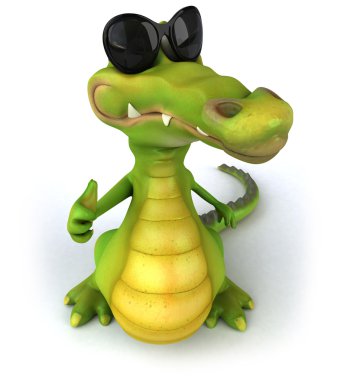 Crocodile clipart