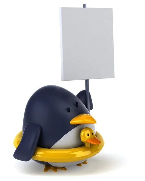 Zábava tučňák — Stock fotografie