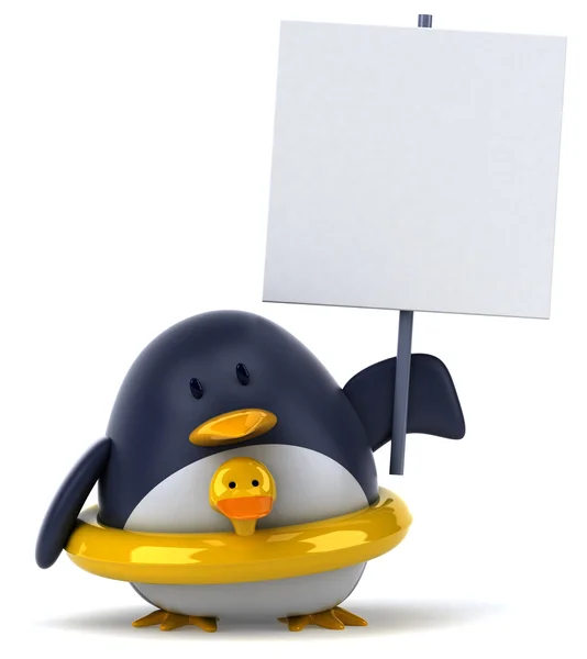 Pinguim divertido — Fotografia de Stock