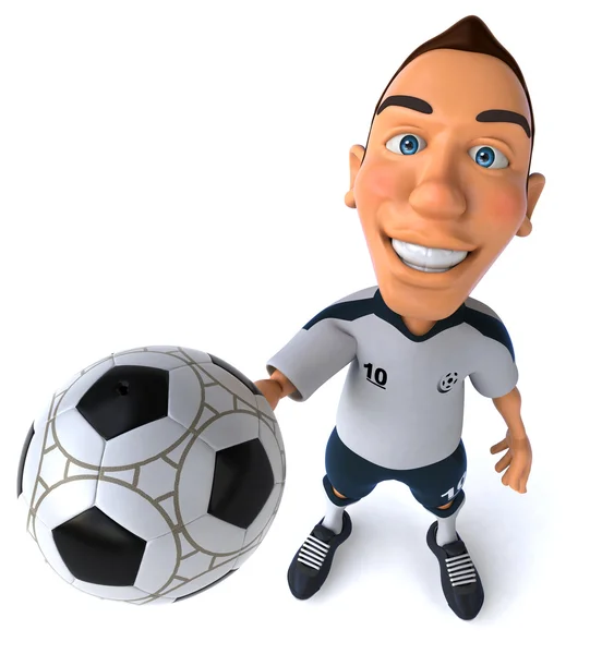 Tysk fotbollsspelare — Stockfoto