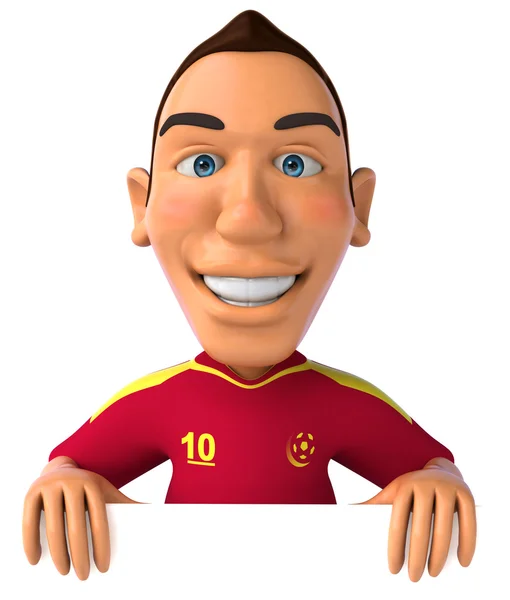 Spaans voetballer — Stockfoto