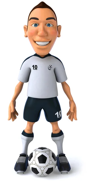 Giocatore di calcio tedesco — Foto Stock