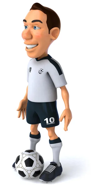 Німецький футбольний гравець — стокове фото