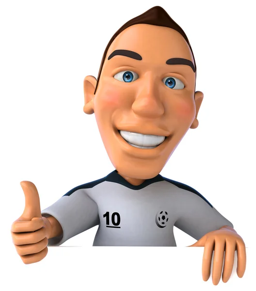 Tysk fotbollsspelare — Stockfoto