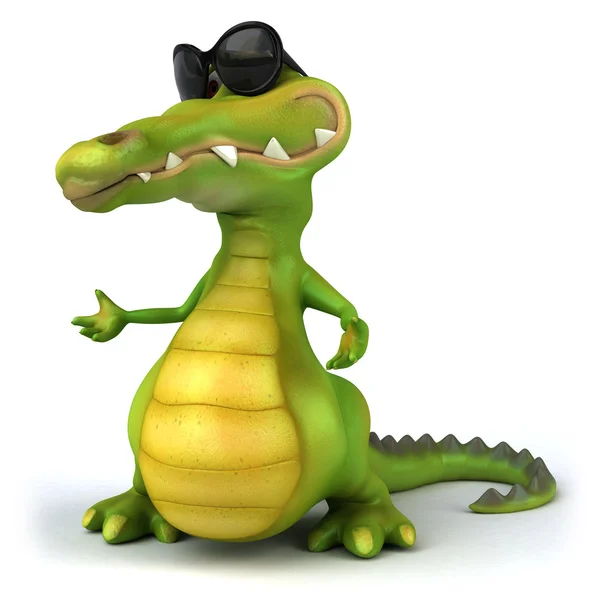 Zabawa krokodyl — Zdjęcie stockowe