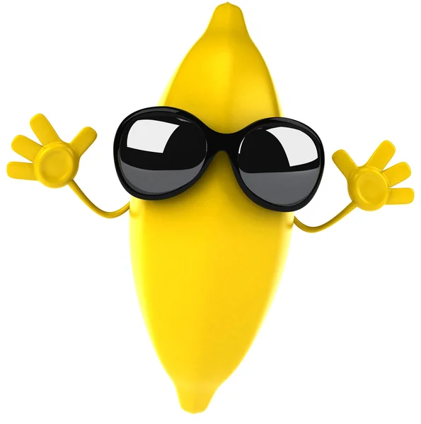 Banana divertida — Fotografia de Stock