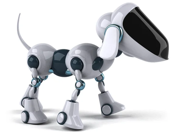Hond robot 3d — Stockfoto