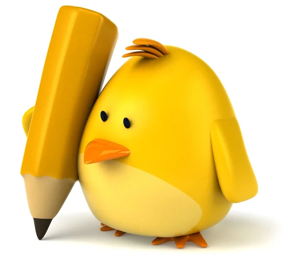 黄色い鳥 — ストック写真