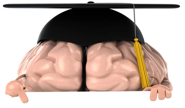 Мозг и исследования — стоковое фото