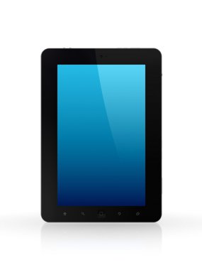 Modern tablet pc.