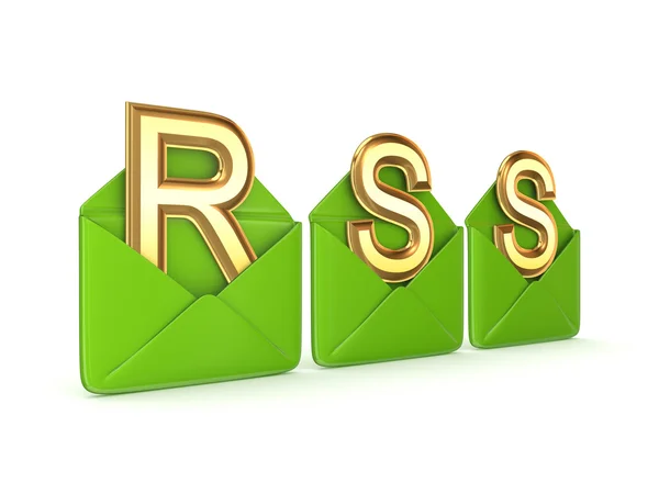 RSS-koncepció. — Stock Fotó