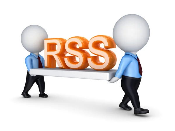 Concepto RSS . —  Fotos de Stock