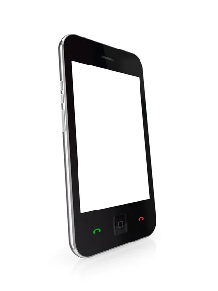 Modern mobile phone with touchscreen. — Stock Photo, Image