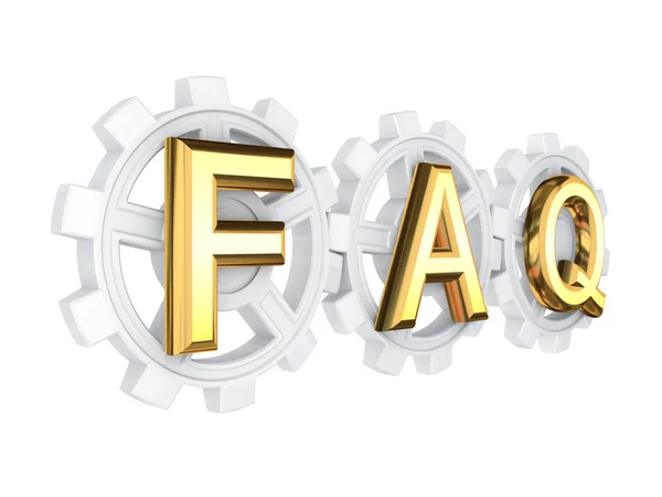 Concetto FAQ . — Foto Stock