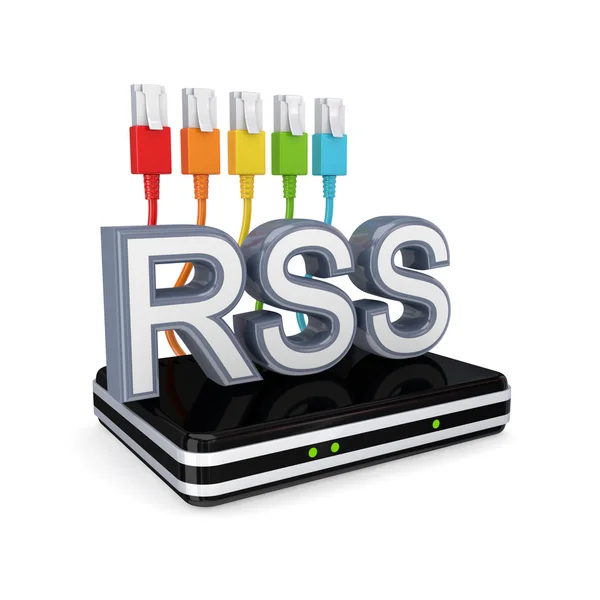 RSS concetto . — Foto Stock