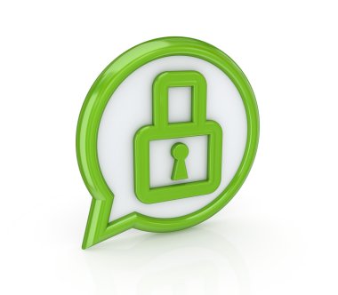 Lock icon. clipart