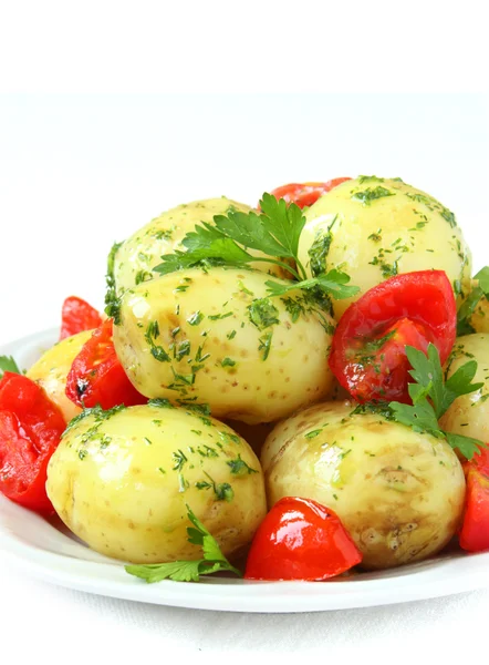 Boiled new potatoes — Stock Photo, Image